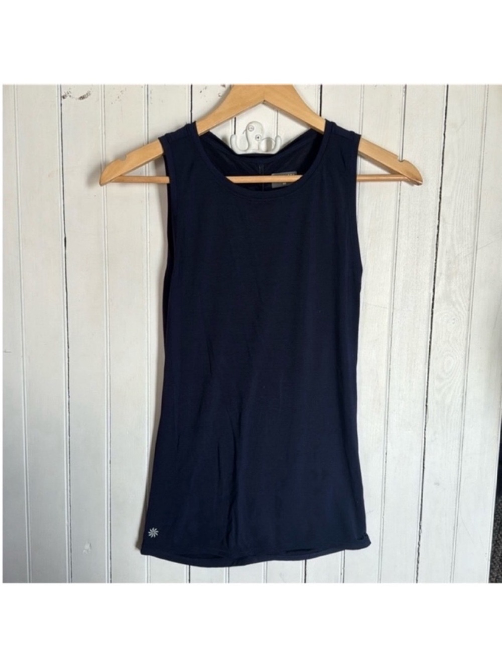 Athleta Athletic Tank Top Dark Blue Size XS